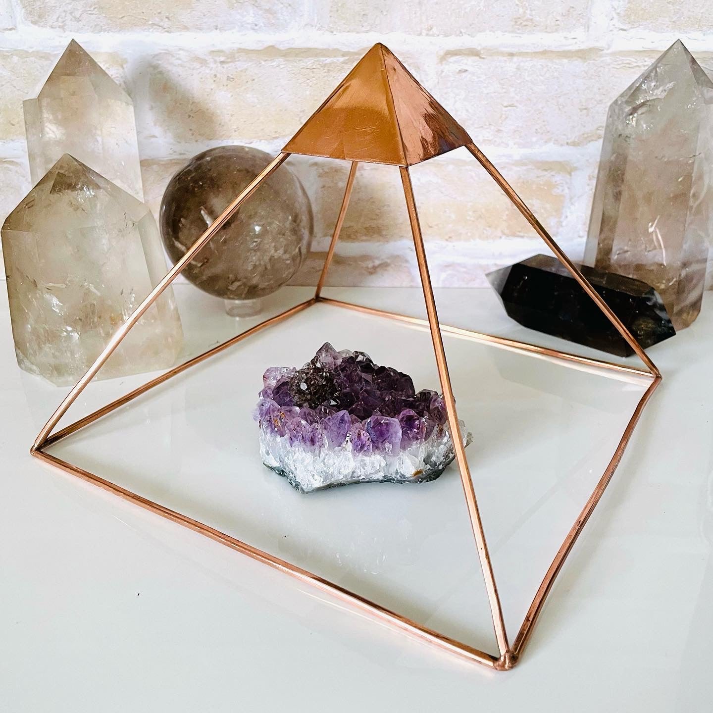 Copper Pyramid Energizer Amplifer Cleansing Energy spiritual tool – Wildly  Nurtured